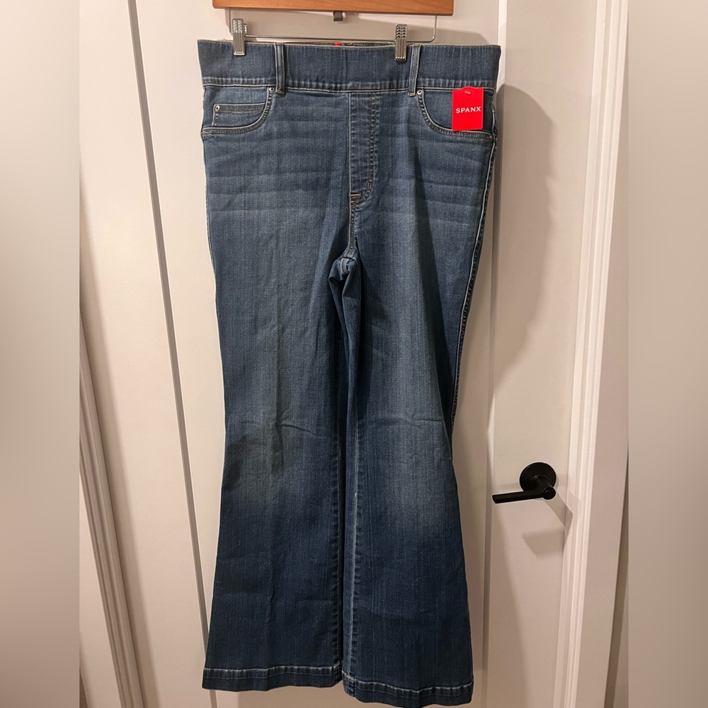 Spanx Vintage Flare Indigo Jeans, NWT